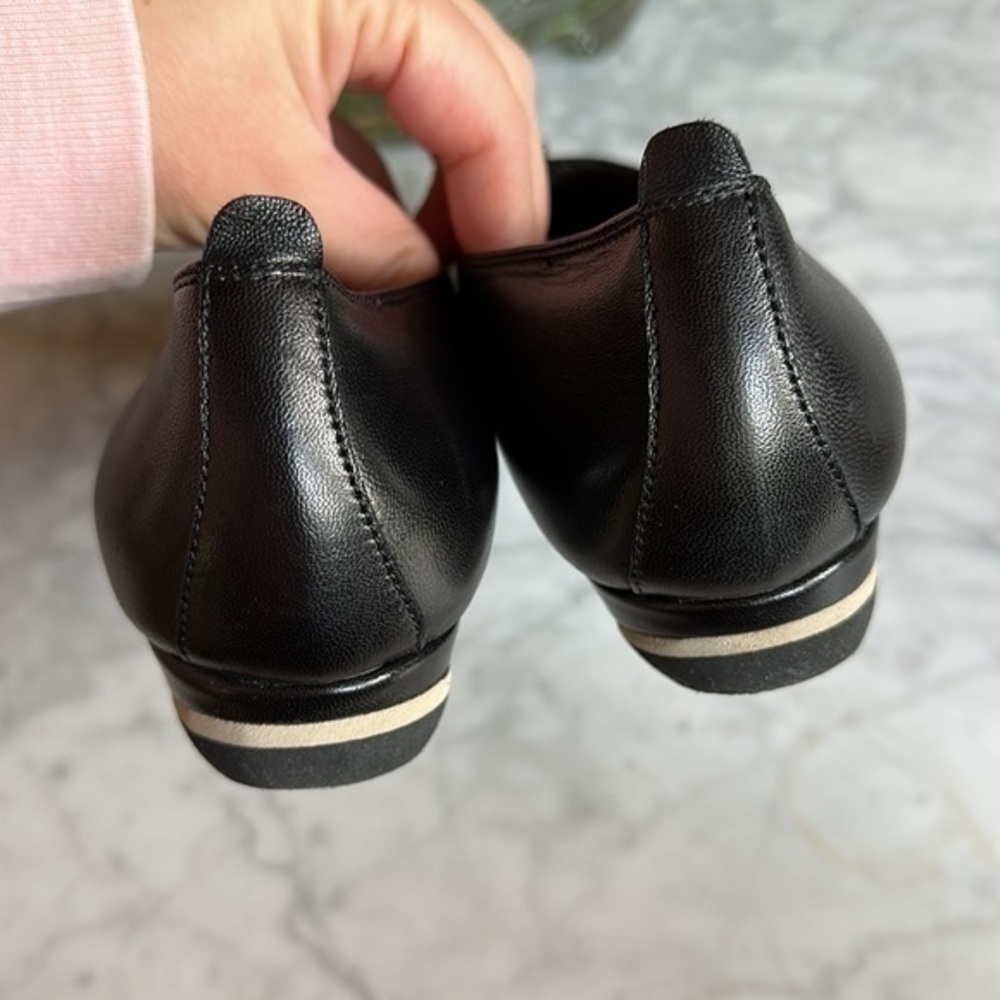 Mauro Teci handmade in Italy black leather shoes, size 37.5 - Picture 5 of 9